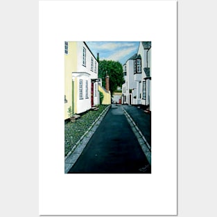 HIGHER SHAPTER STREET, TOPSHAM, DEVON. UK Posters and Art